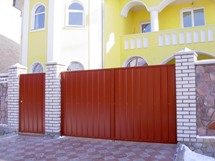 Автоматические распашные ворота